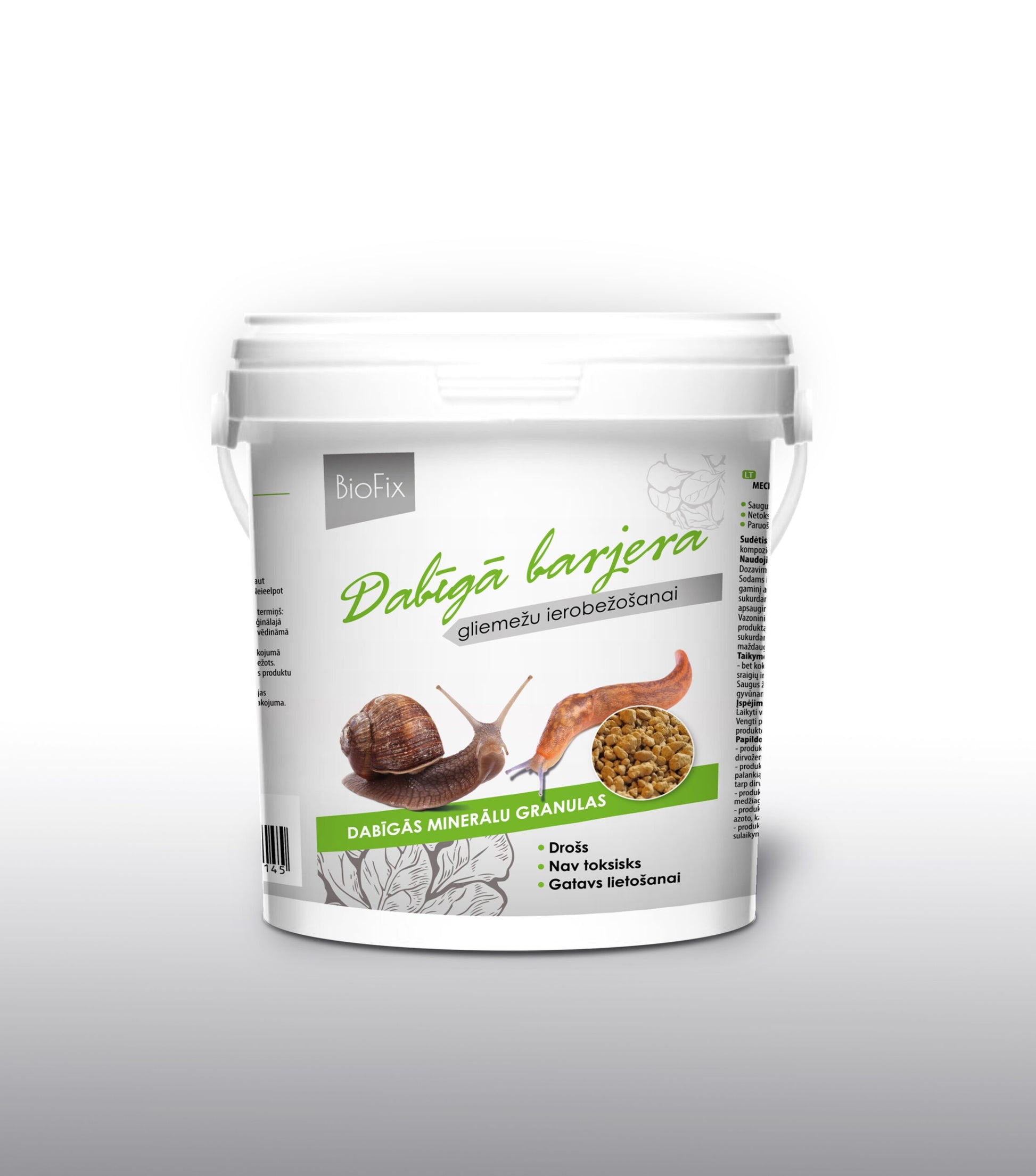 Līdzeklis gliemežu ierobežošanai