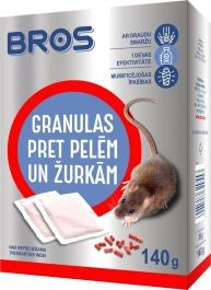 Granulas pret žurkām un pelēm Bros