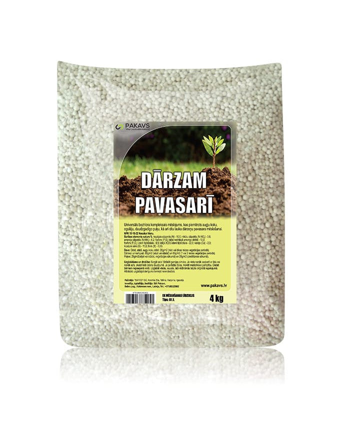 Mēslojums dārzam pavasarī