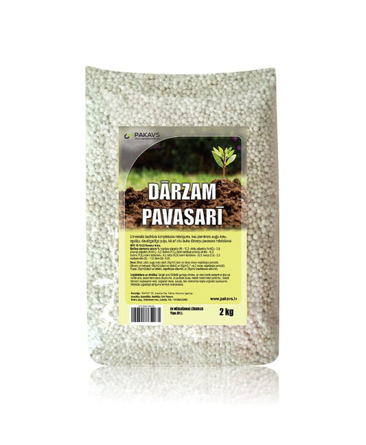 Mēslojums dārzam pavasarī