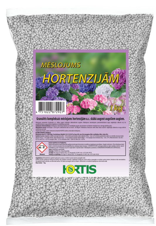 Mēslojums hortenzijām 1kg