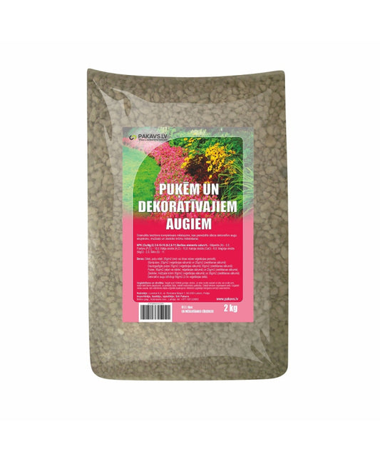 Mēslojums puķēm un dekoratīviem augiem 2kg