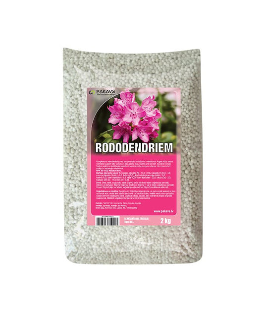 Rododendru mēslojums