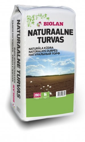 Neitrālalizēta, naturālakūdra biolan