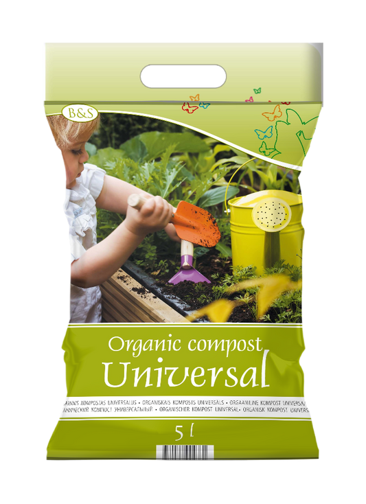 Organiskais komposts universālais 5L