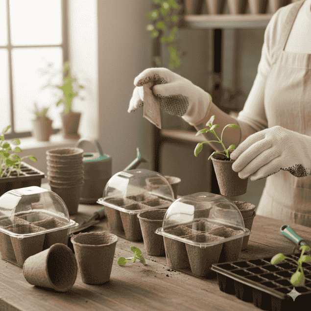 Stādu piķēšana, stādīšana, pārstādīšana