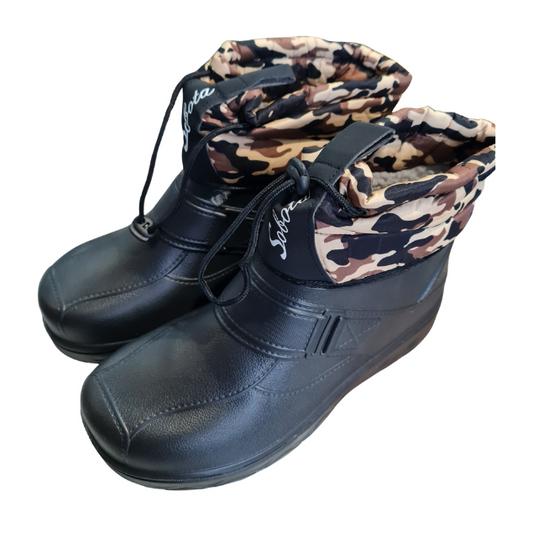 Dārza  gumijas zābaki siltie